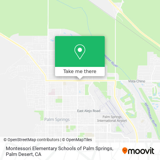 Montessori Elementary Schools of Palm Springs map