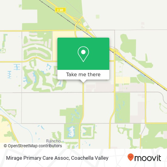 Mirage Primary Care Assoc map