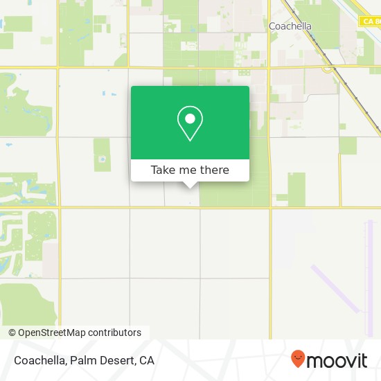 Coachella map