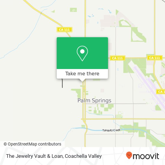 The Jewelry Vault & Loan map