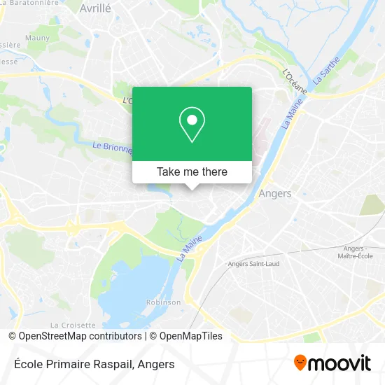 École Primaire Raspail map
