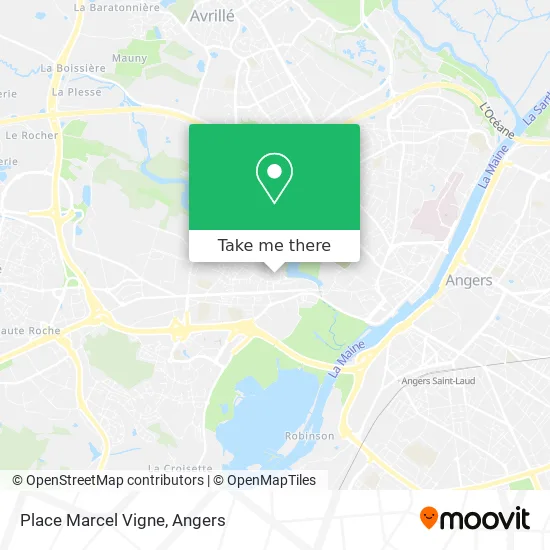 Place Marcel Vigne map