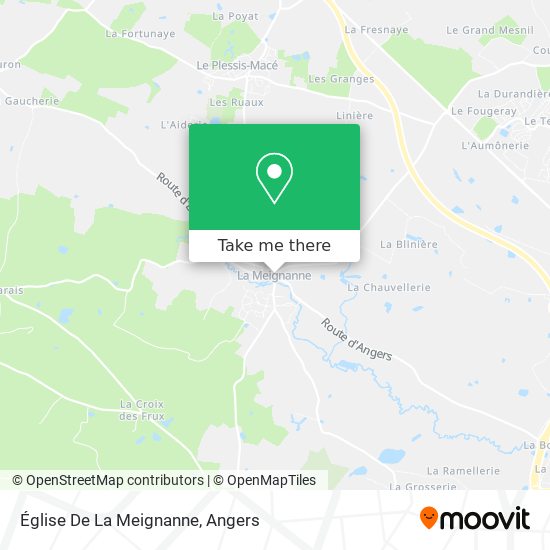 Église De La Meignanne map