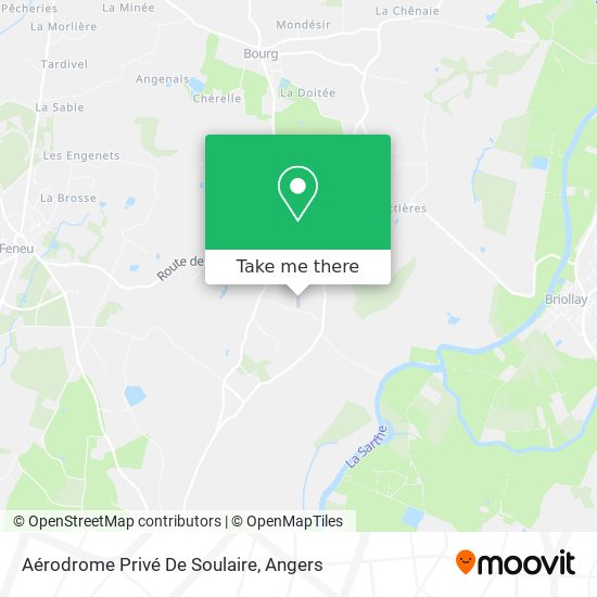 Aérodrome Privé De Soulaire map