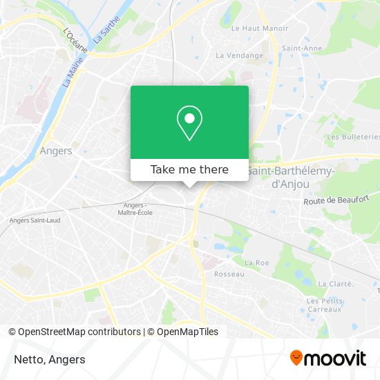 Netto map