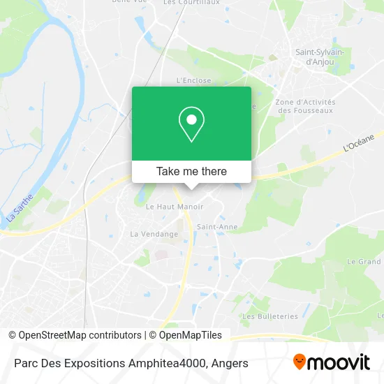 Parc Des Expositions Amphitea4000 map