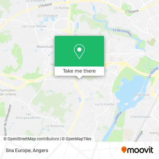 Sna Europe map