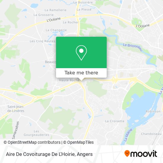 Aire De Covoiturage De L'Hoirie map