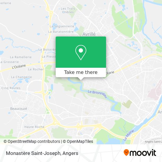 Monastère Saint-Joseph map