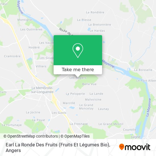 Earl La Ronde Des Fruits (Fruits Et Légumes Bio) map