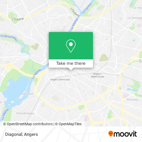 Diagonal map