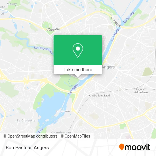 Bon Pasteur map