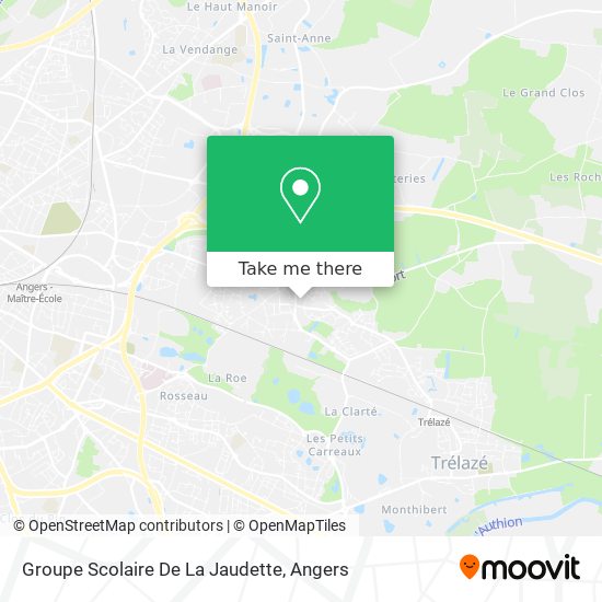 Groupe Scolaire De La Jaudette map