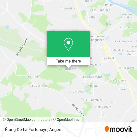 Étang De La Fortunaye map