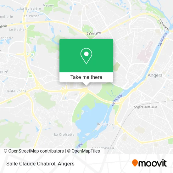 Salle Claude Chabrol map