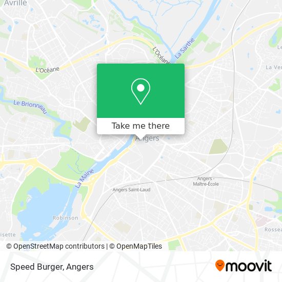 Speed Burger map
