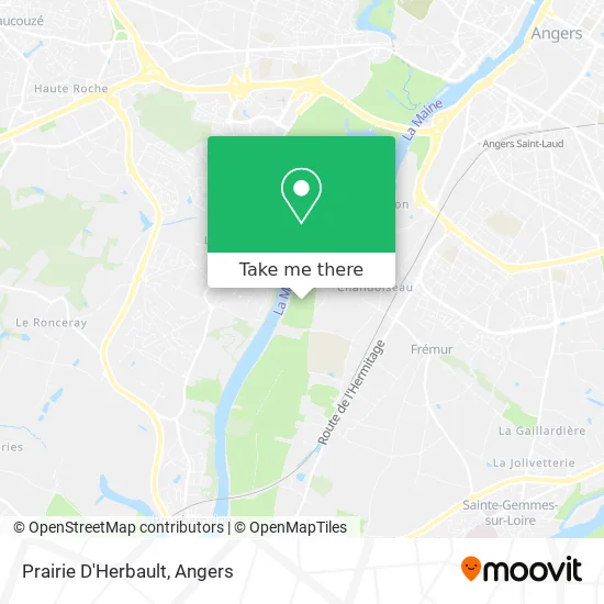 Prairie D'Herbault map