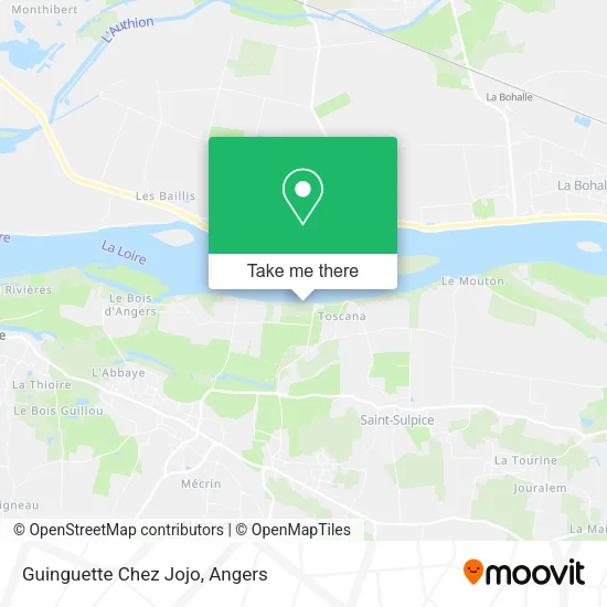 Guinguette Chez Jojo map