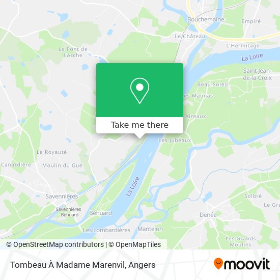 Tombeau À Madame Marenvil map