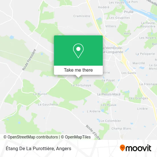 Étang De La Purottière map