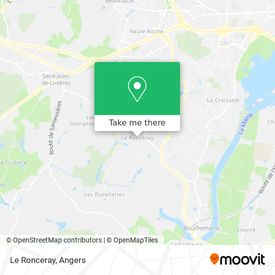 Le Ronceray map