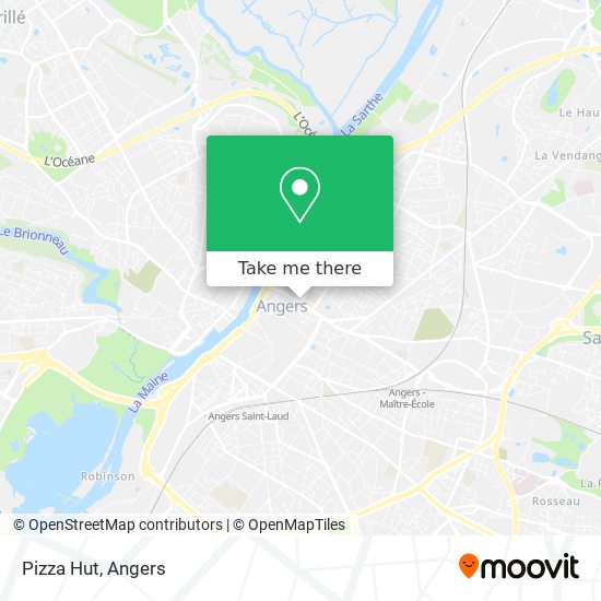 Pizza Hut map