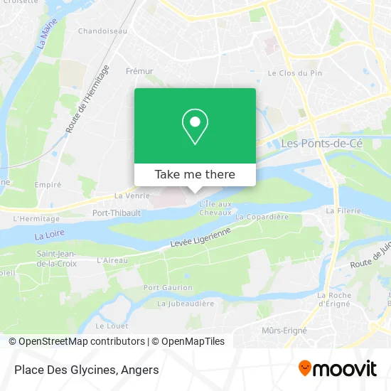 Place Des Glycines map