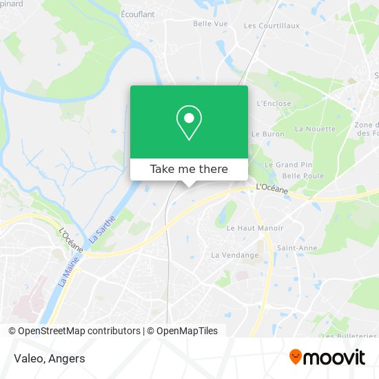 Valeo map