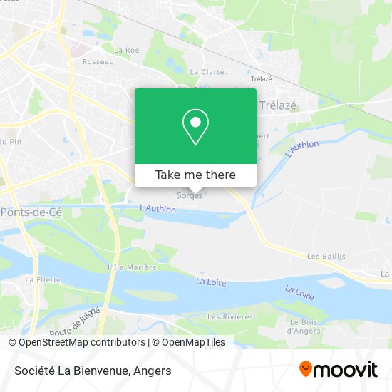 Société La Bienvenue map