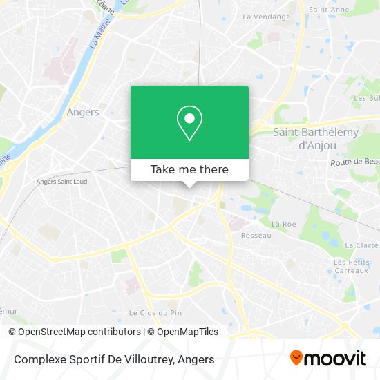 Complexe Sportif De Villoutrey map