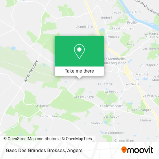 Gaec Des Grandes Brosses map