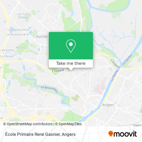 École Primaire René Gasnier map