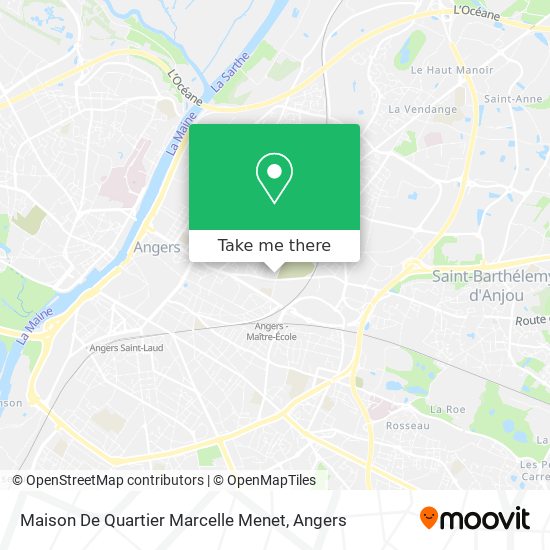 Maison De Quartier Marcelle Menet map