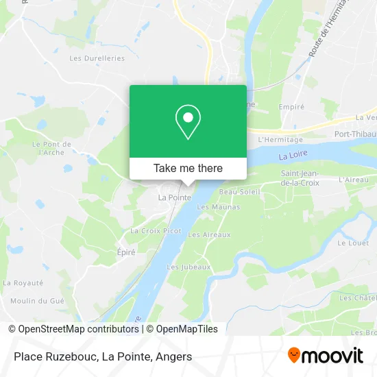 Place Ruzebouc, La Pointe map