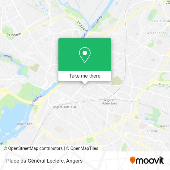 Place du Général Leclerc map