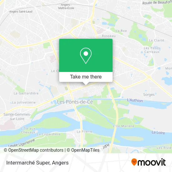 Intermarché Super map