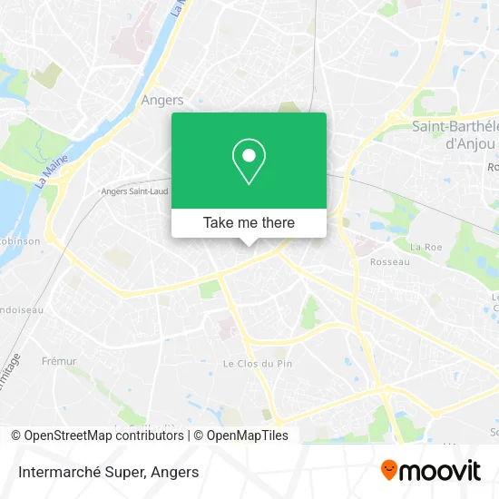 Intermarché Super map