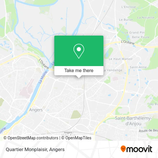 Quartier Monplaisir map