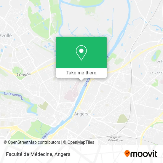 Faculté de Médecine map