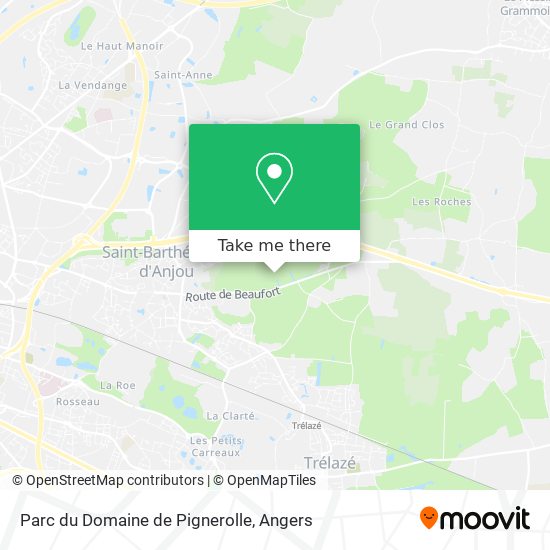 Parc du Domaine de Pignerolle map