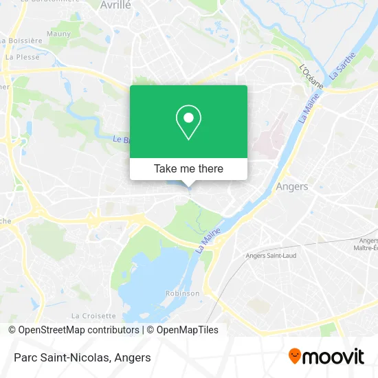 Parc Saint-Nicolas map