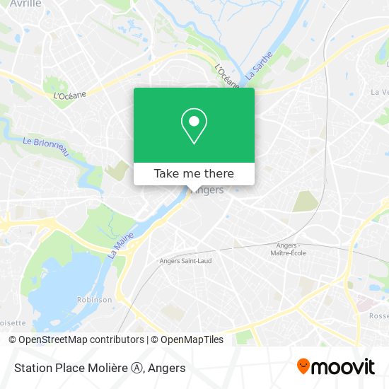 Station Place Molière Ⓐ map