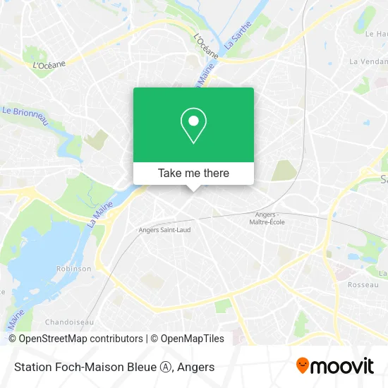 Station Foch-Maison Bleue Ⓐ map