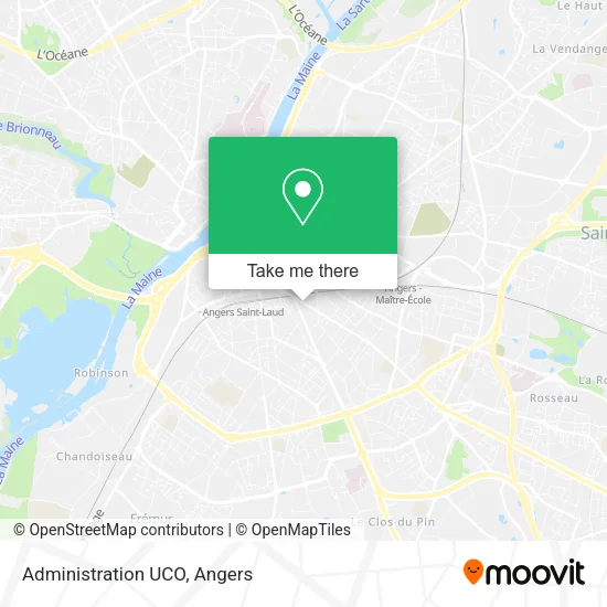 Administration UCO map