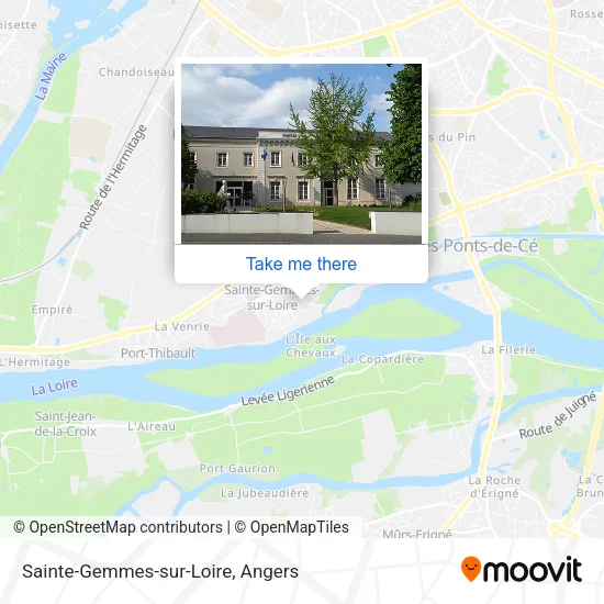 Sainte-Gemmes-sur-Loire map