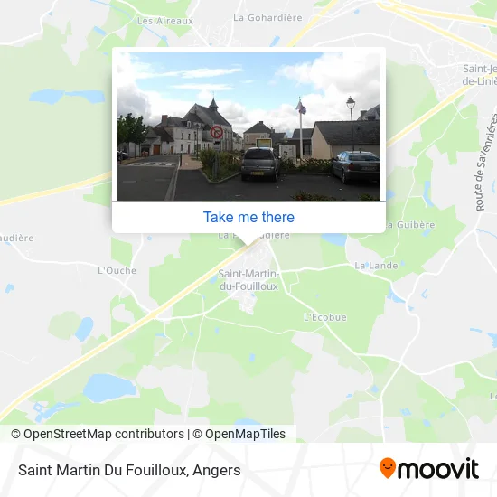 Saint Martin Du Fouilloux map