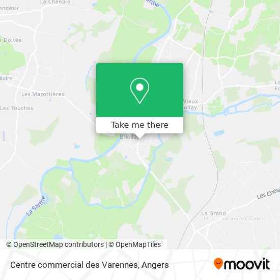 Centre commercial  des Varennes map