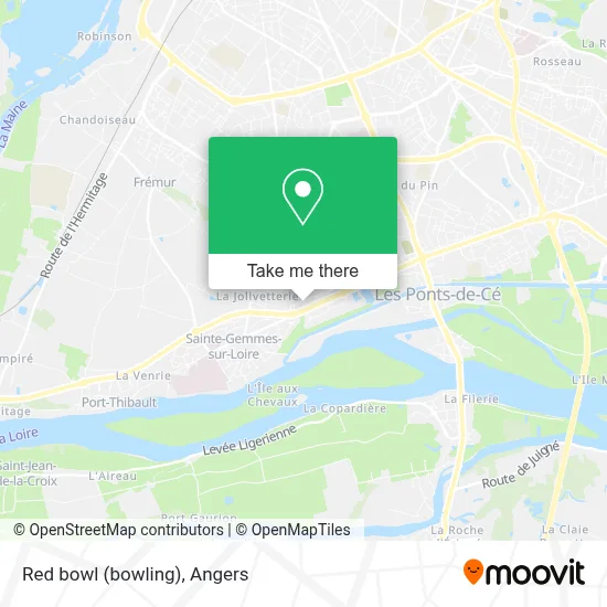 Red bowl (bowling) map