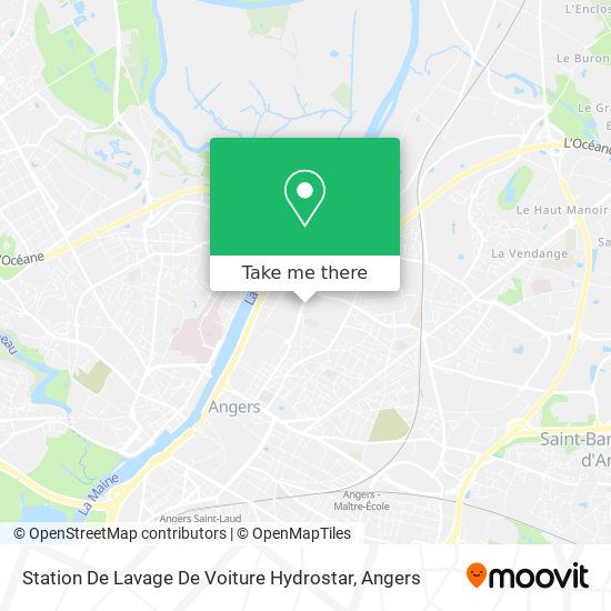Station De Lavage De Voiture Hydrostar map