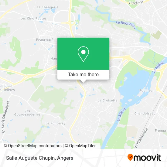 Salle Auguste Chupin map